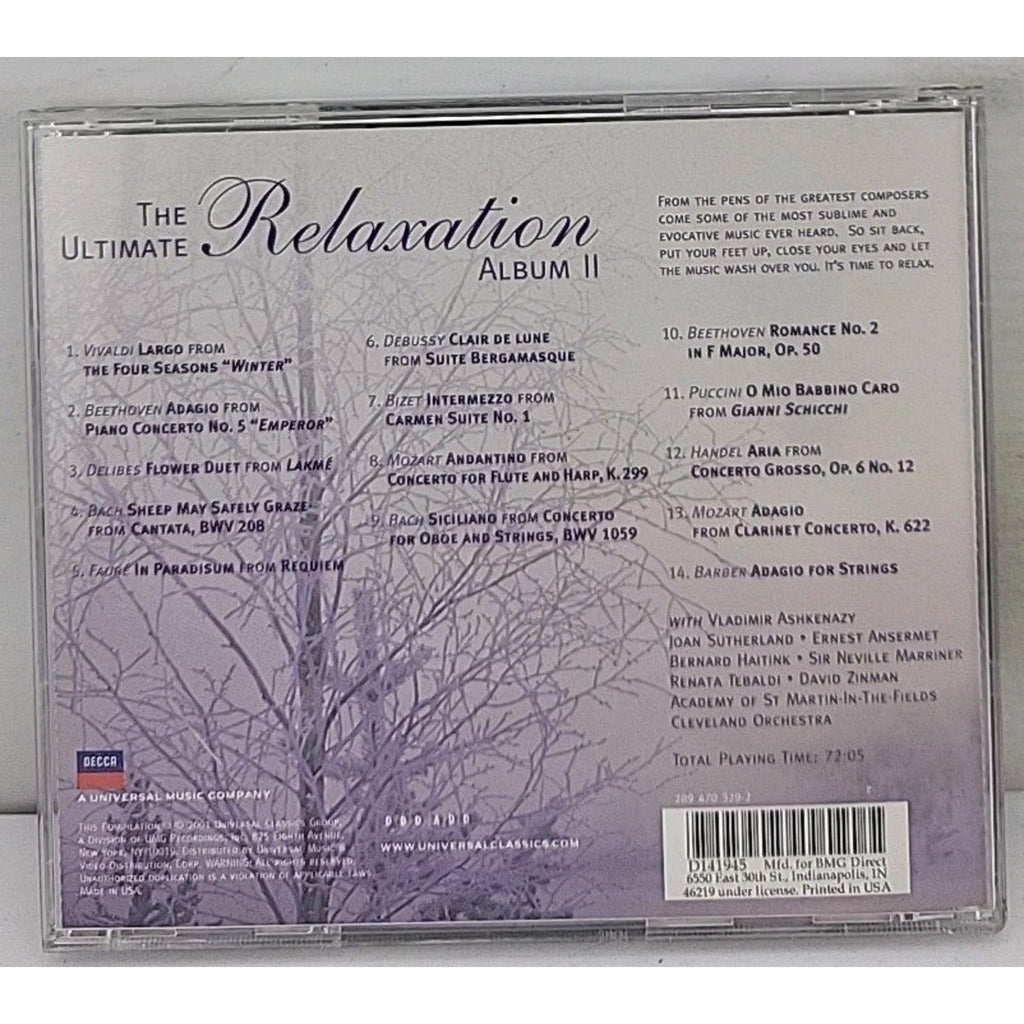 The Ultimate Relaxation Album II CD