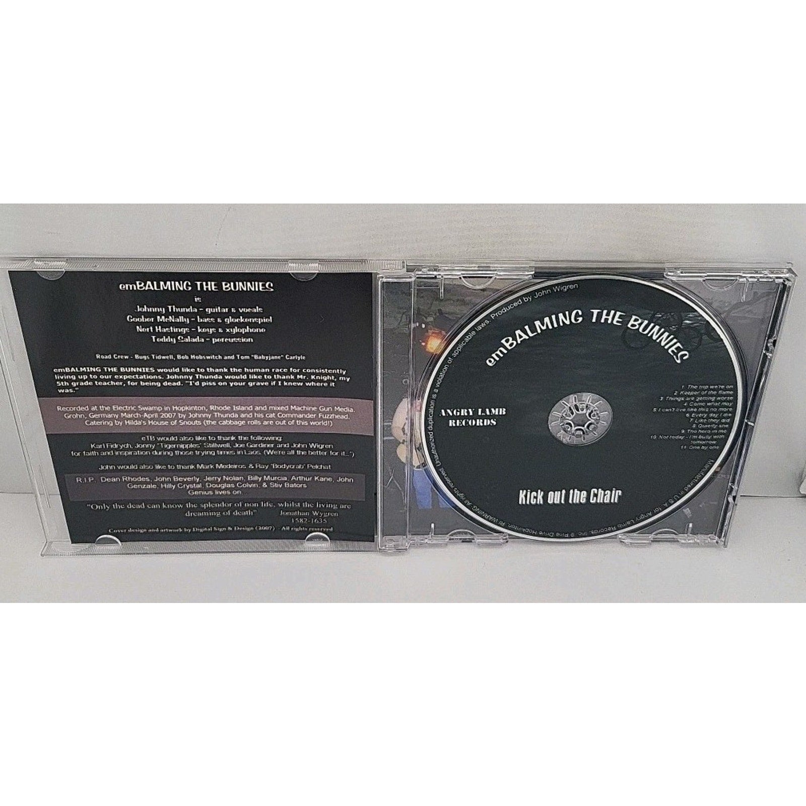 Kick Out the Chair by Embalming the Bunnies (CD, 2008)