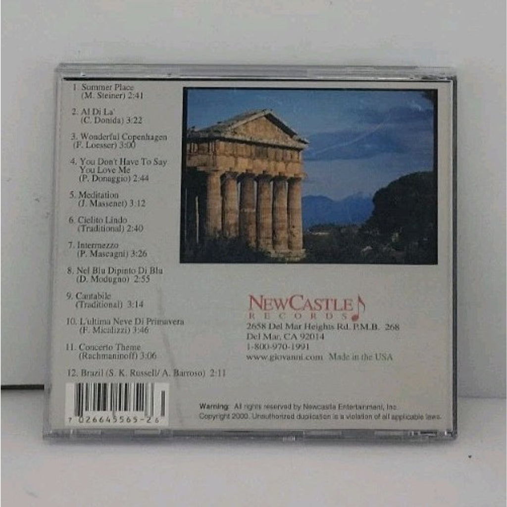 Around the World with Giovanni Three Music CD Album