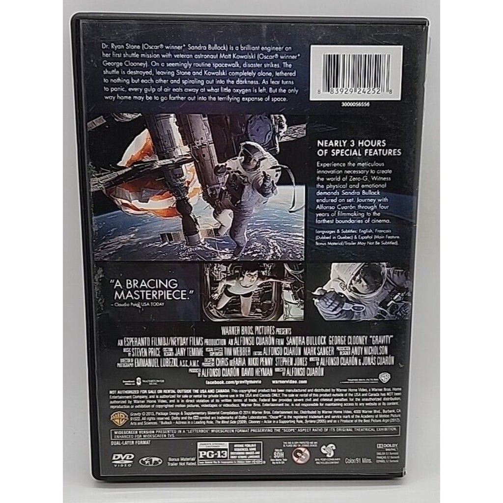 Gravity (DVD, 2013)