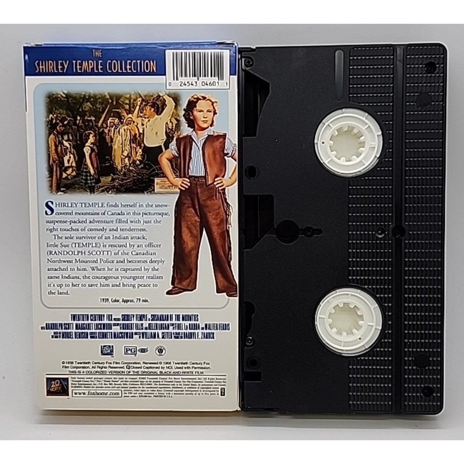 Susannah of the Mounties Shirley Temple (VHS, 2002)