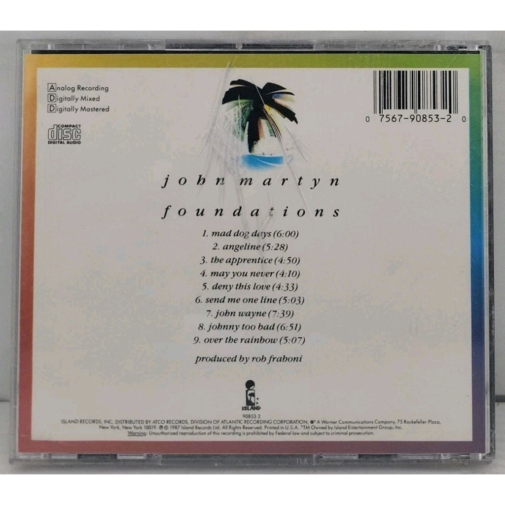Foundations by John Martyn (CD, 1987, Island (Label))