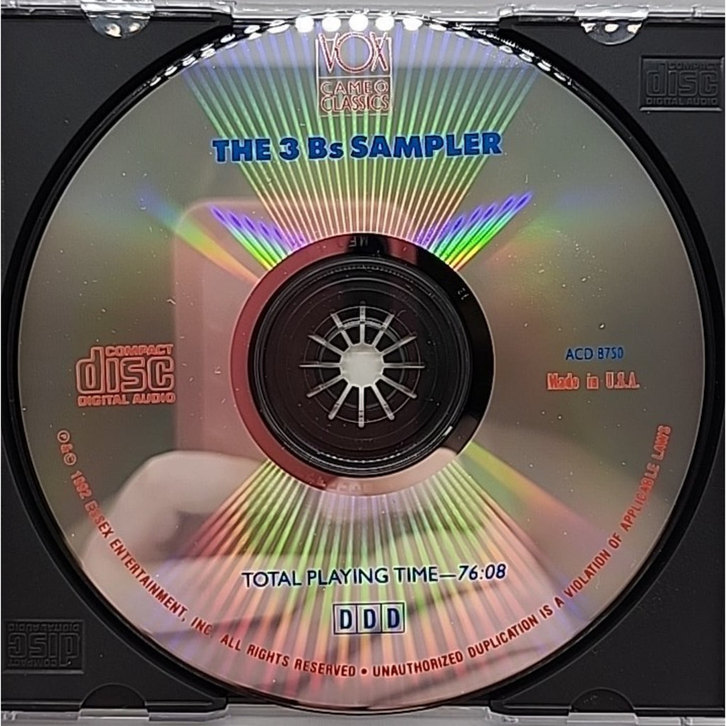 3 Bs SAMPLER (CD, 1992, Vox)