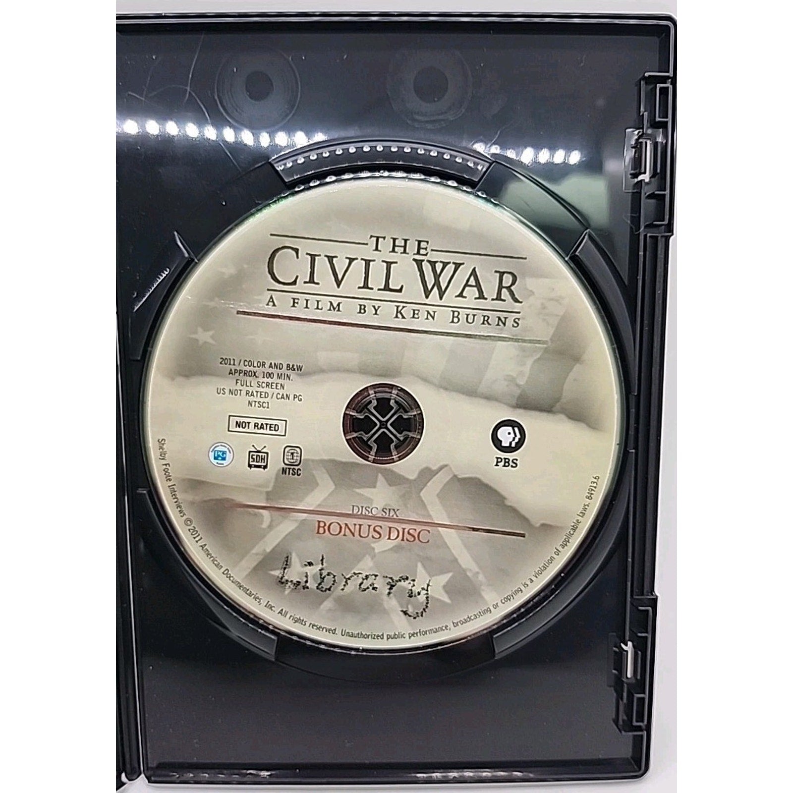 The Civil War Bonus Disc (DVD)