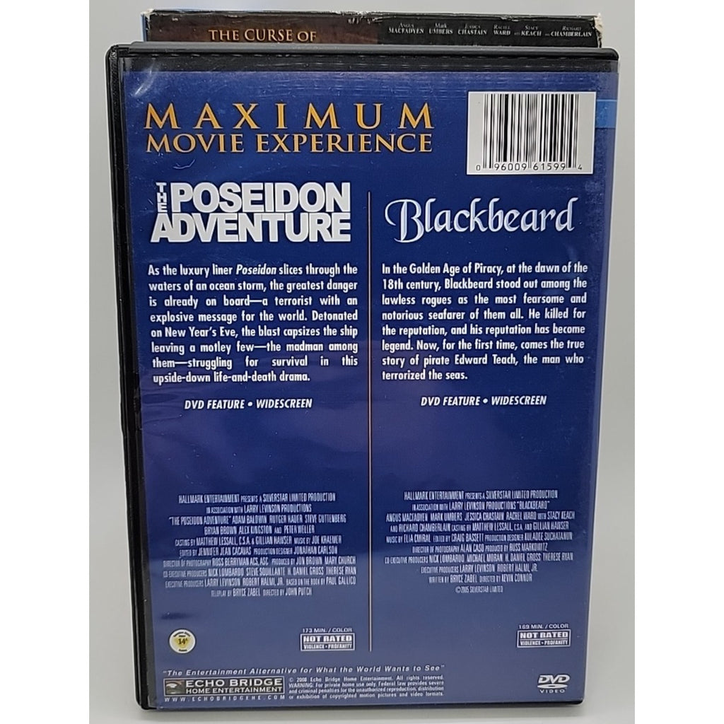 The Curse of King Tuts Tomb / The Poseidon Adventure / Merlins Apprentice (DVD)