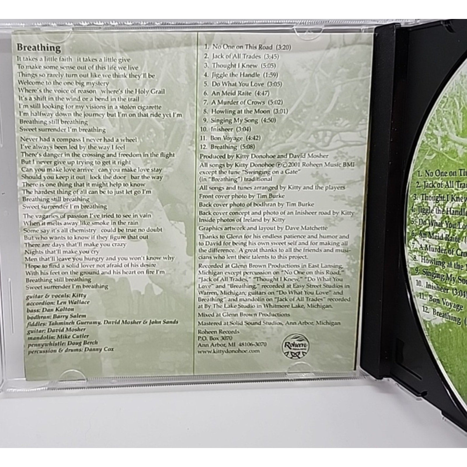 This Road Tonight by Kitty Donohoe (CD, 2003) *Autographed*