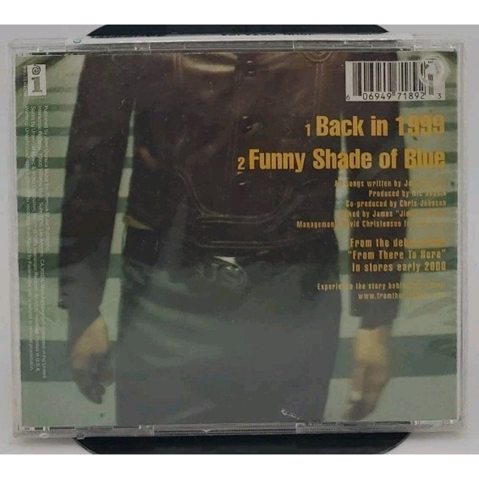 Back in 1999 [CD5/Cassette Single] [Single] by John Oszajca (CD, Nov-1999) *New*