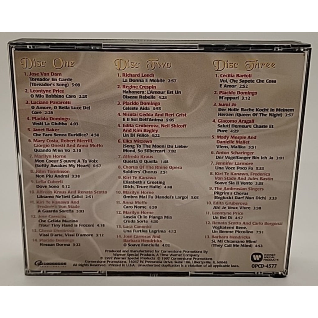 Opera's Golden Moments 3-CD Set