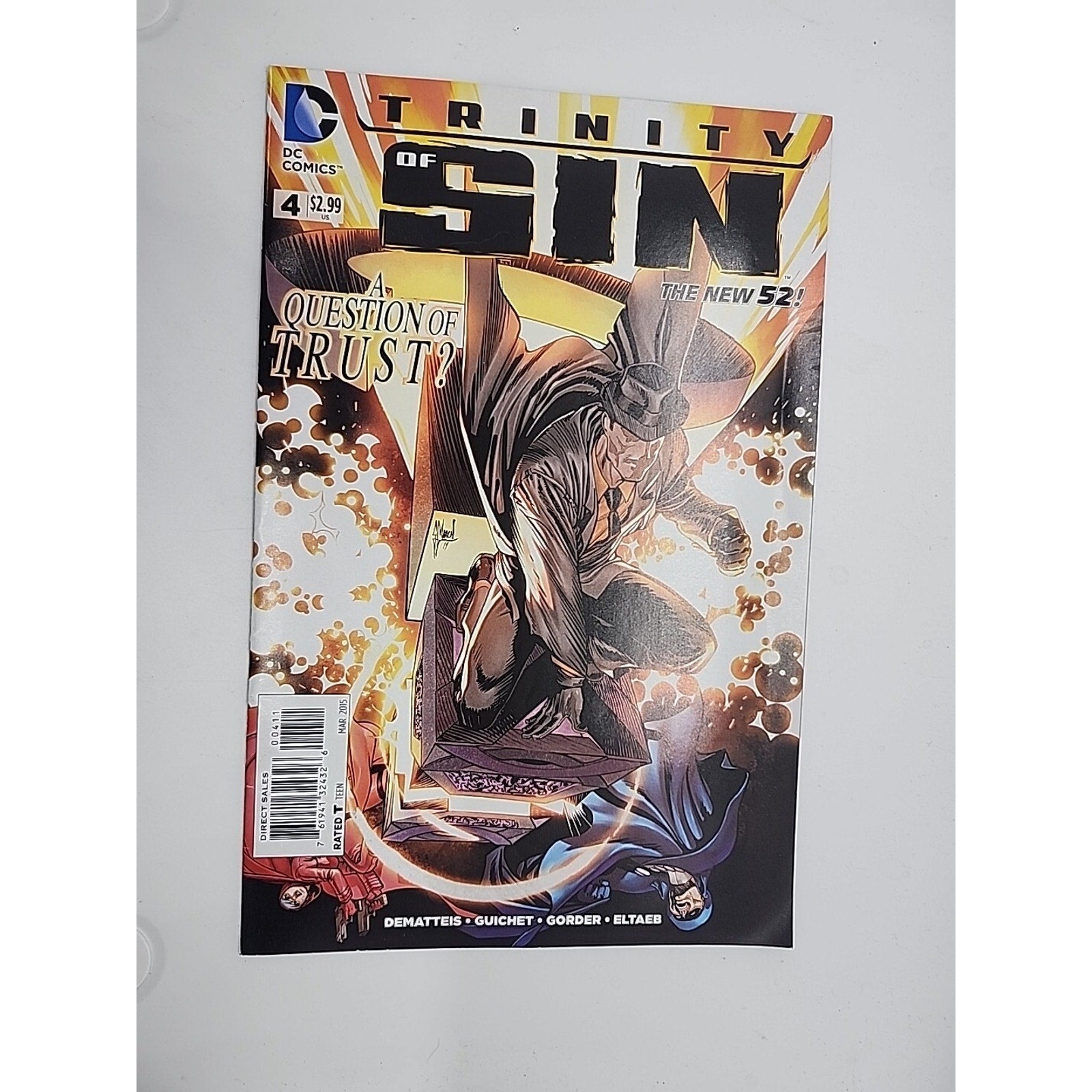 Trinity of Sin #4 2015 DC Comics The New 52
