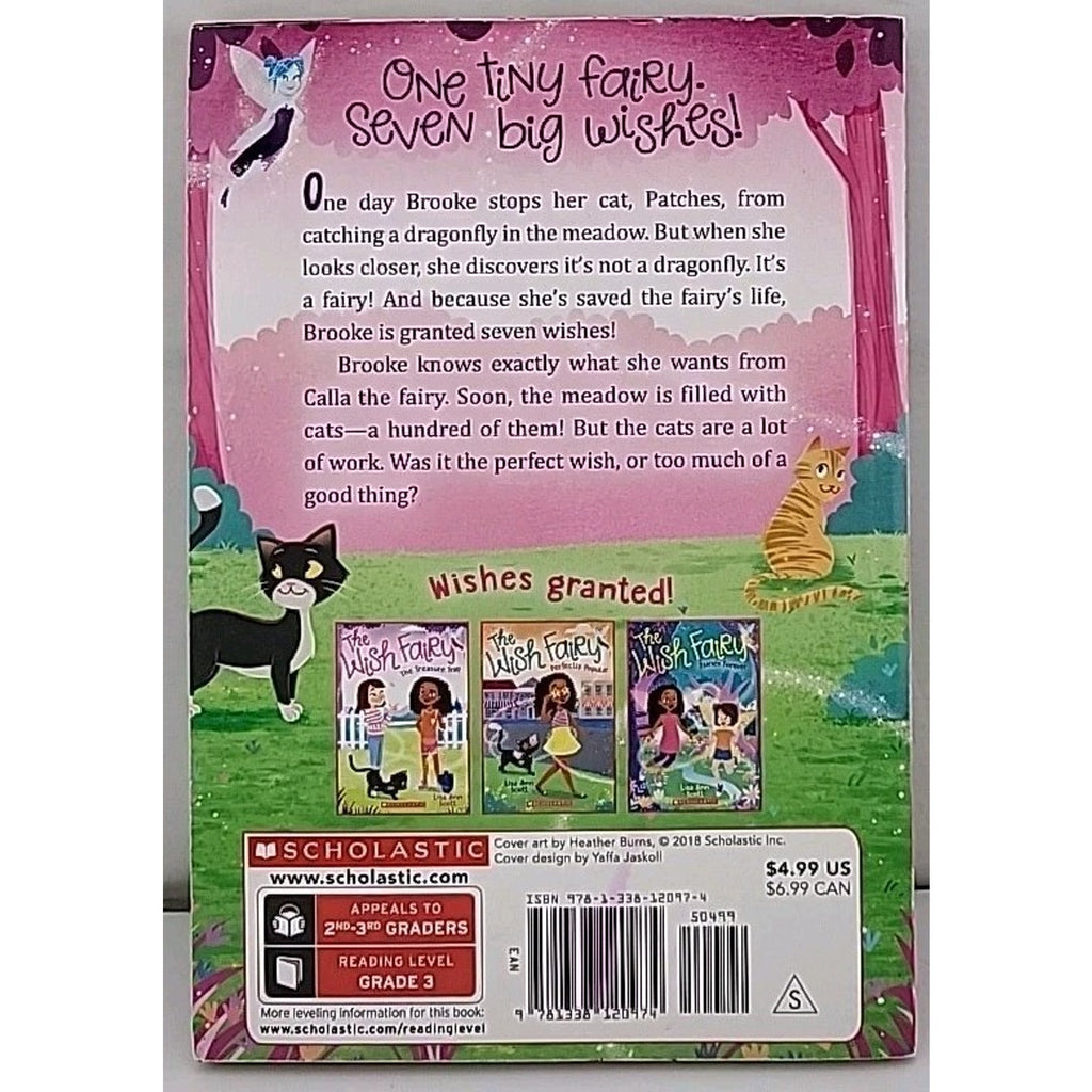 Too Many Cats! (the Wish Fairy #1) by Lisa Ann Scott (2018, Trade Paperback)