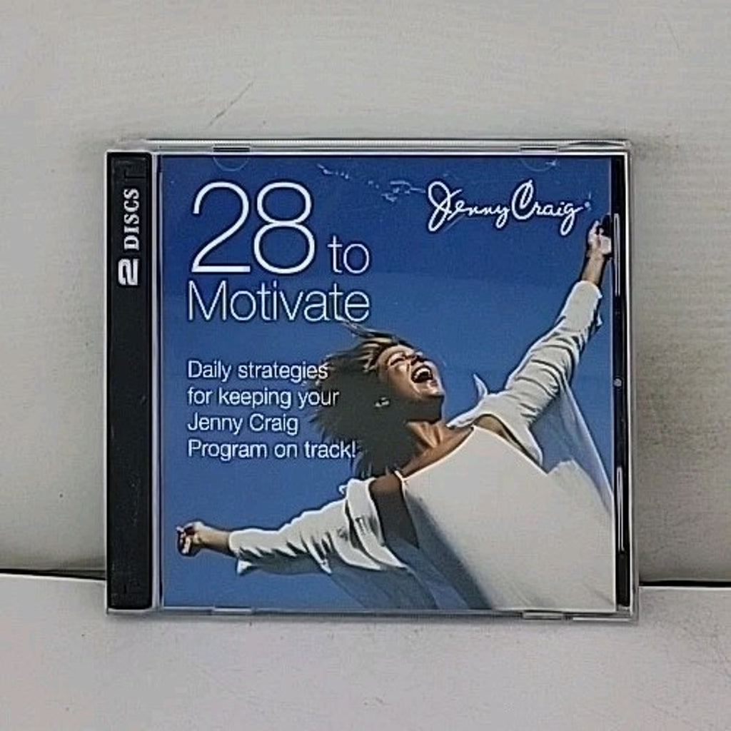 Jenny Craig 28 To Motivate Daily Strategies (CD, 2002, 2-Disc Set)
