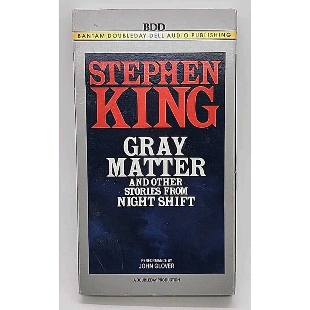 Stephen King Gray Matter & Other Stories From Night Shift Double Cassette Audio