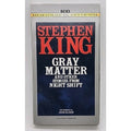 Stephen King Gray Matter & Other Stories From Night Shift Double Cassette Audio