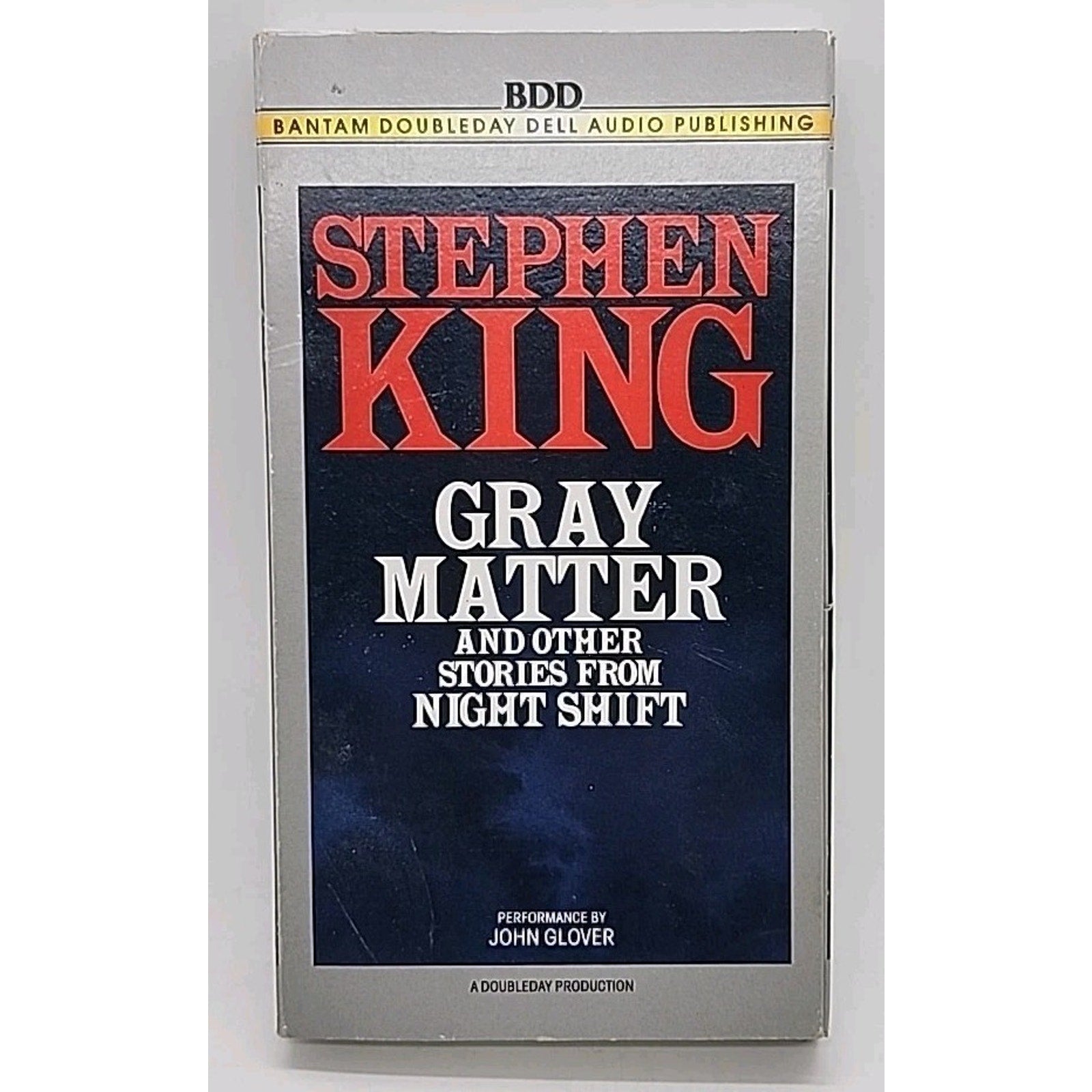 Stephen King Gray Matter & Other Stories From Night Shift Double Cassette Audio