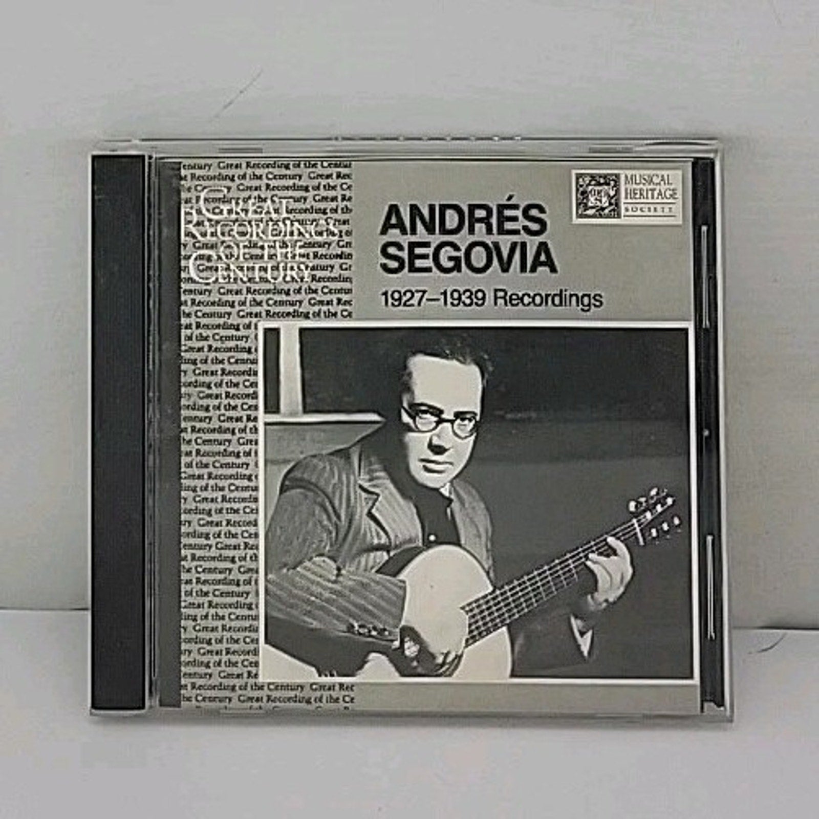 Andres Segovia 1927-1939 Recordings CD Musical Heritage Society