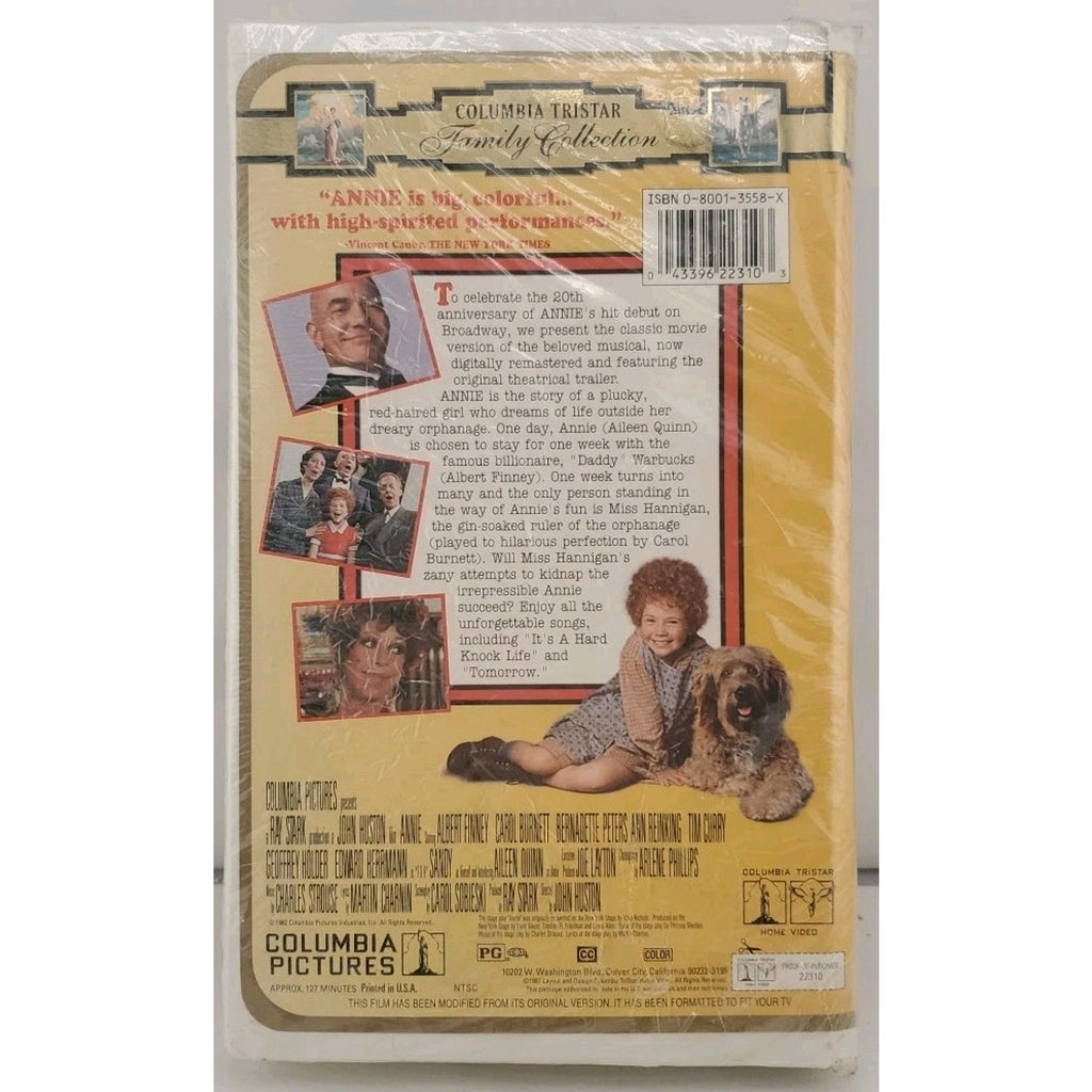 Annie (VHS, 1982) *Brand New*