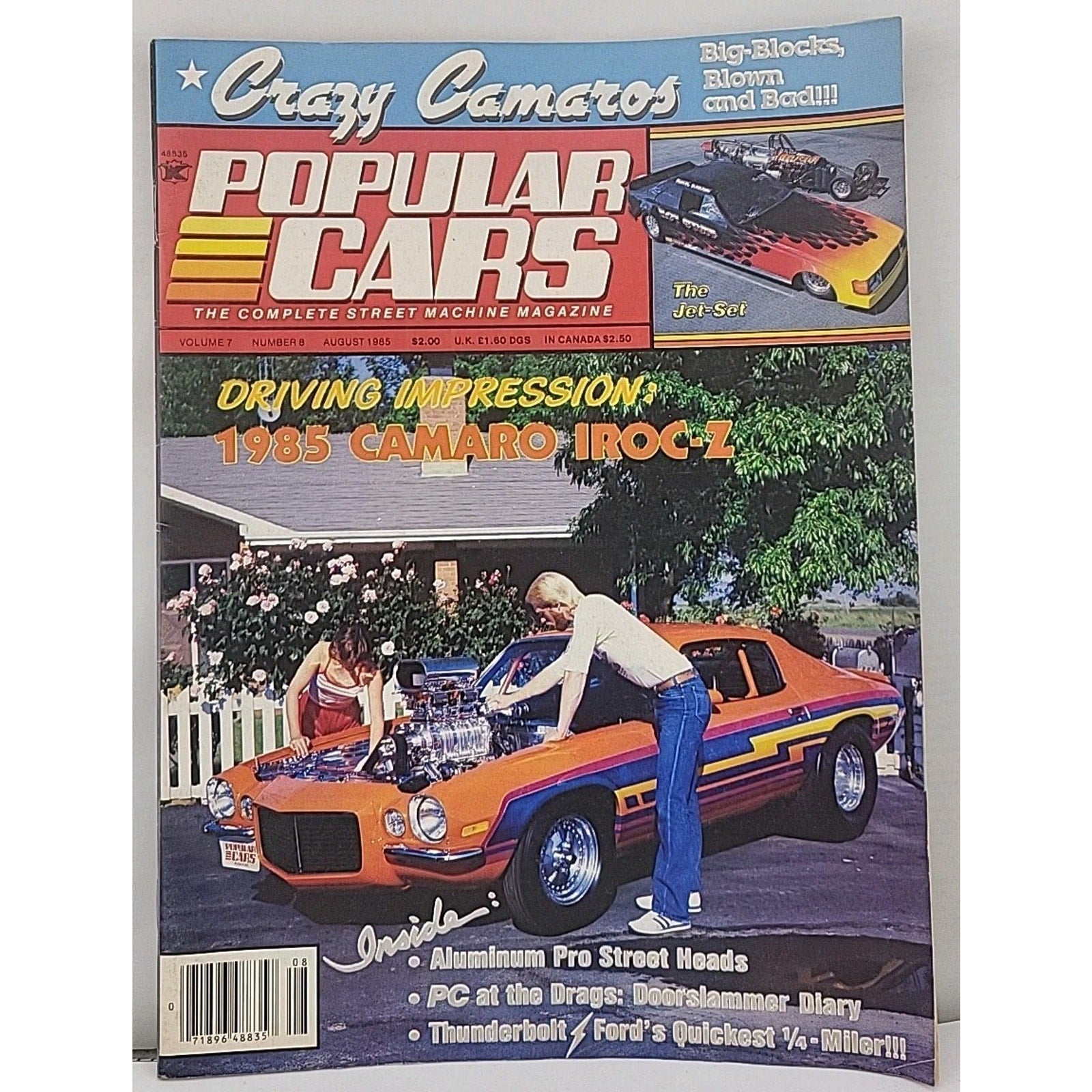 Popular Cars Magazine August 1985 Volume 7 Number 8
