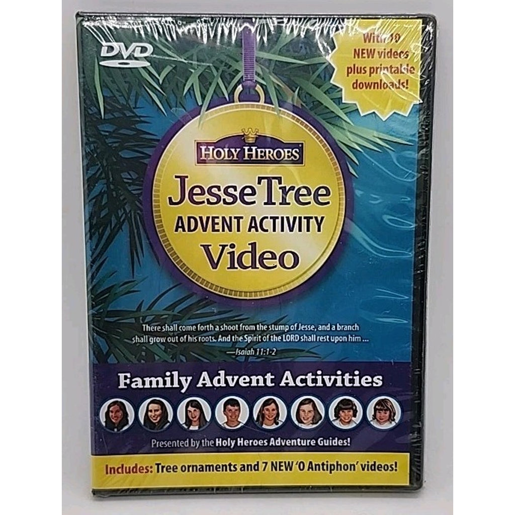 Holy Heroes Jesse Tree : An Advent Adventure Family Activity Video *Brand New*