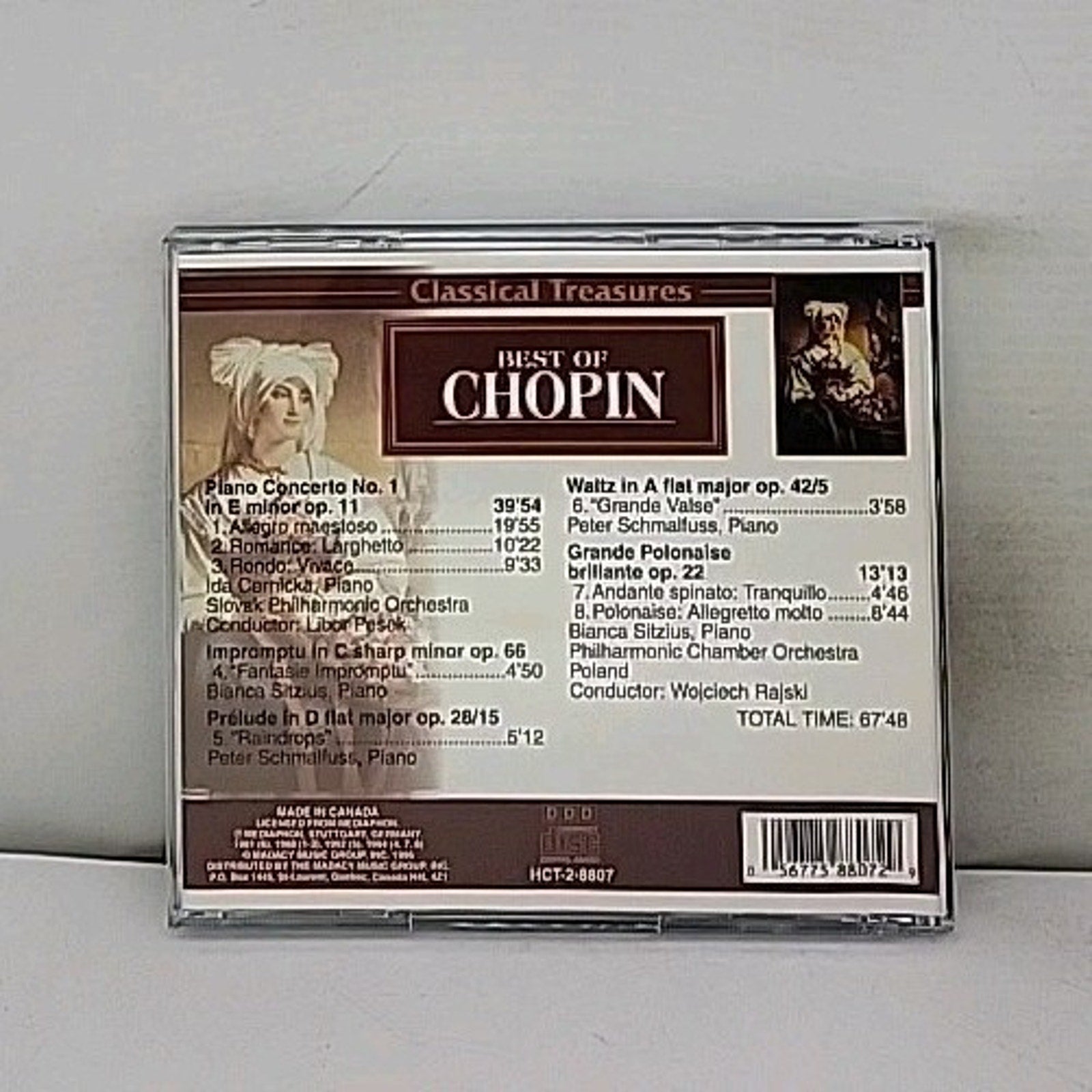 Best of Chopin by Andrea Immer (CD, 1997)