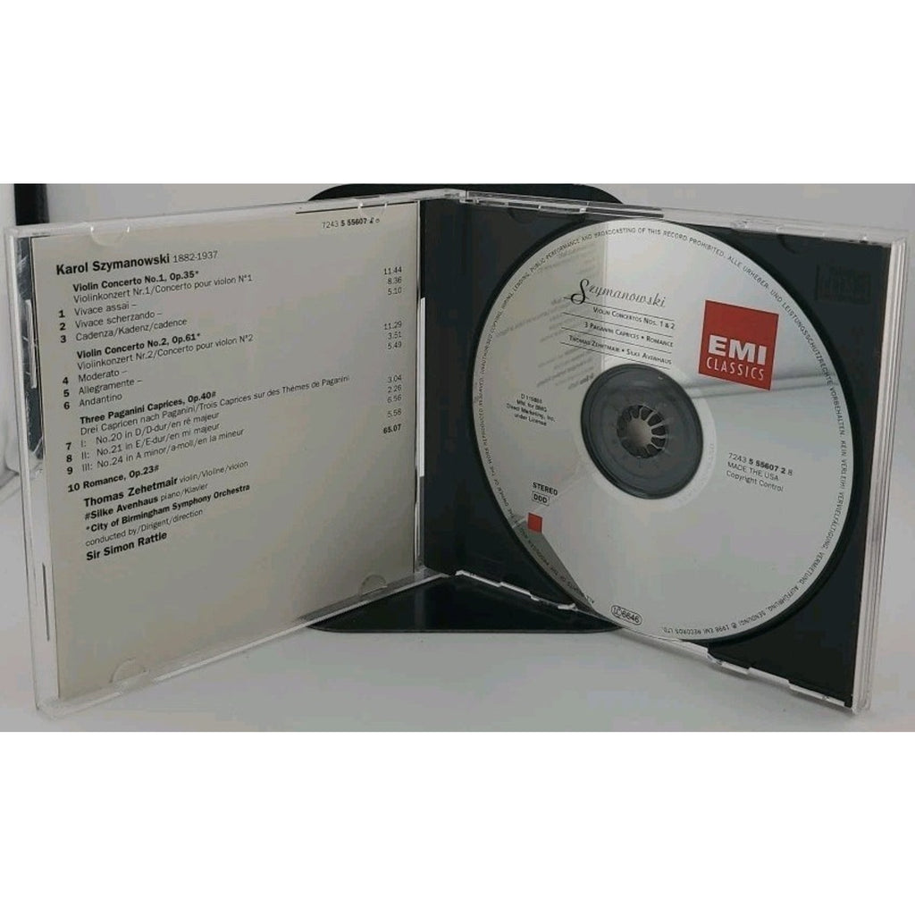 Szymanowski: Concertos for Violin and Orchestra Nos. 1 & 2. - CD