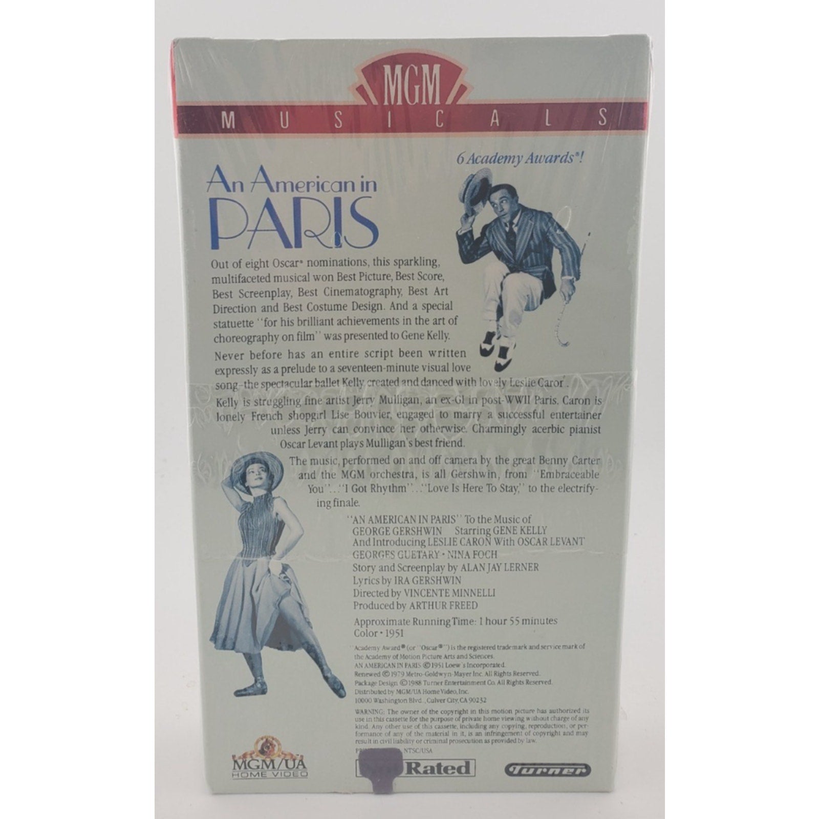 An American Paris (VHS) MGM Musicals *Brand New*