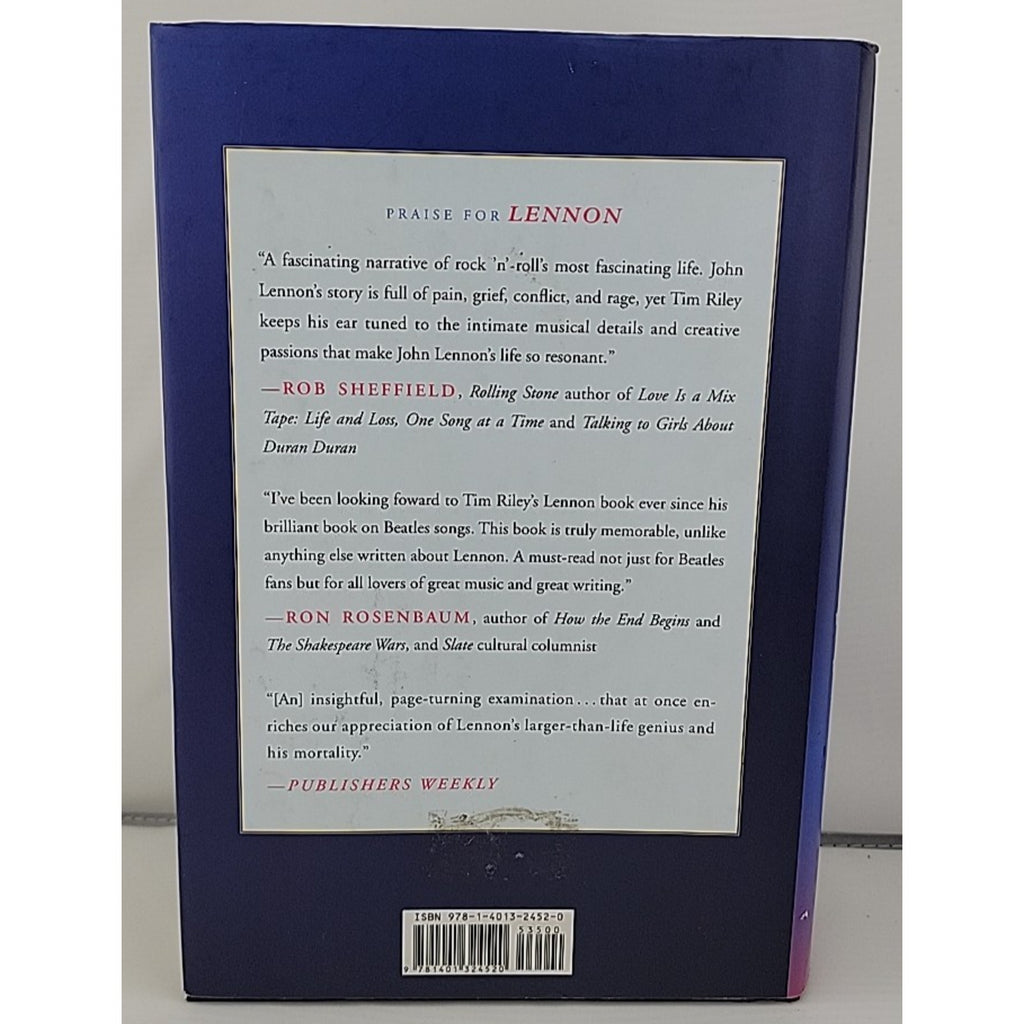 Lennon : The Man, the Myth, the Music - the Definitive Life by Tim Riley (2011,