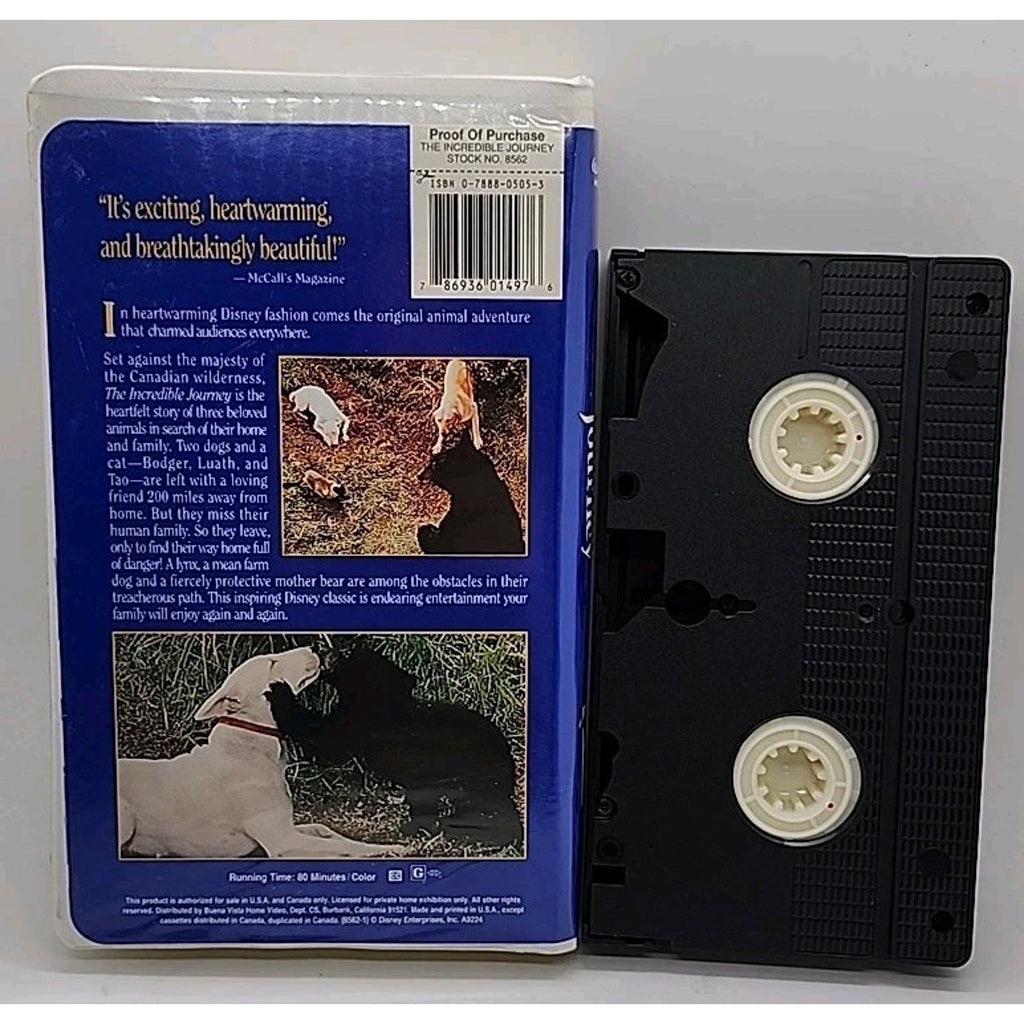 Incredible Journey (VHS)