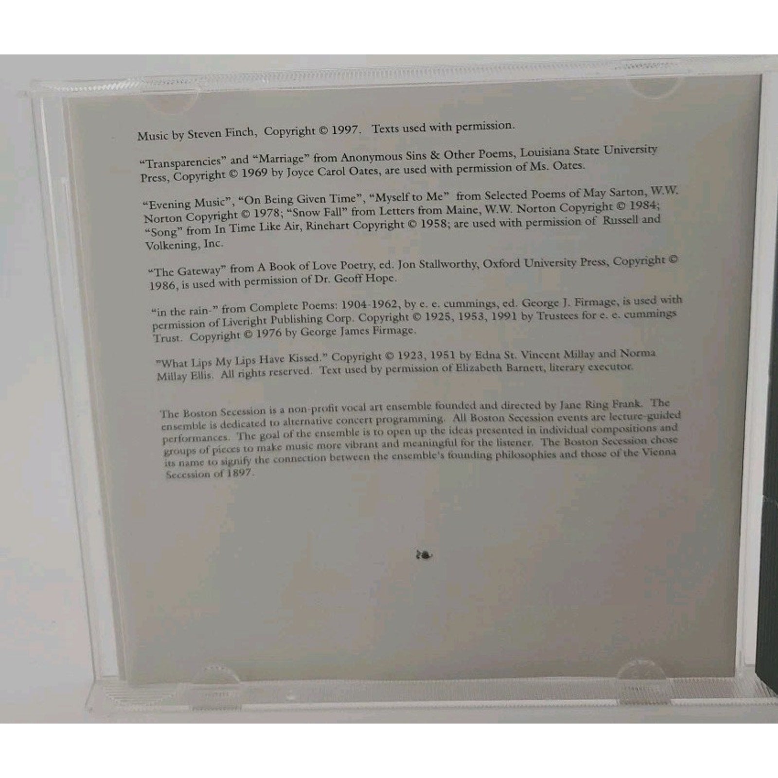 An Apple Gathering Music Of Steve Finch CD