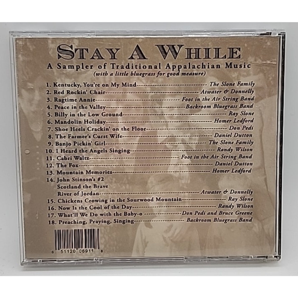 Stay A While A Sampler Of Traditional Appalachian Music (CD)