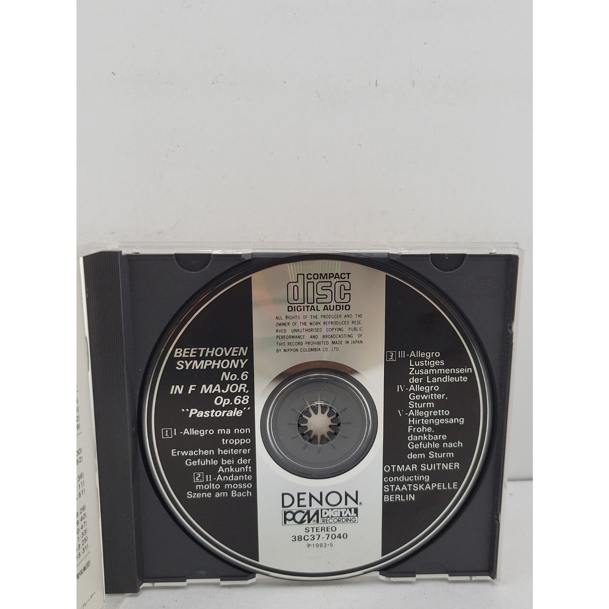 Staatskapelle Berlin - Sinf.6 "Pastorale"/2 Ou... - Staatskapelle Berlin CD UQVG