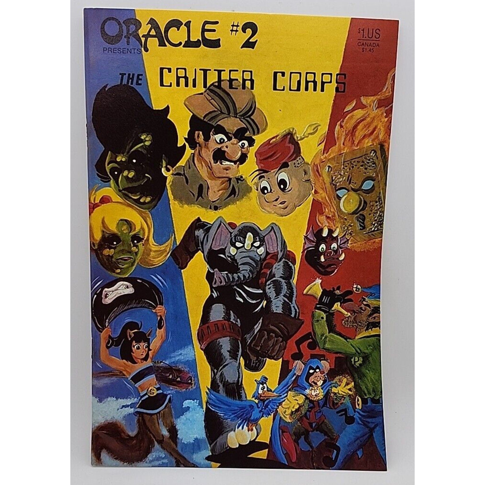 Oracle Presents Comic Book #2 The Critter Corps 1986