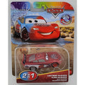 Disney Pixar Cars 2 in 1 Color Changers Lightning McQueen Red to Blue 1:55 Scale