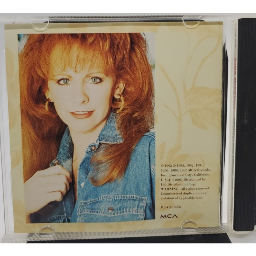 Reba McEntire Greatest Hits Volume Two (CD, 1993, MCA Records)