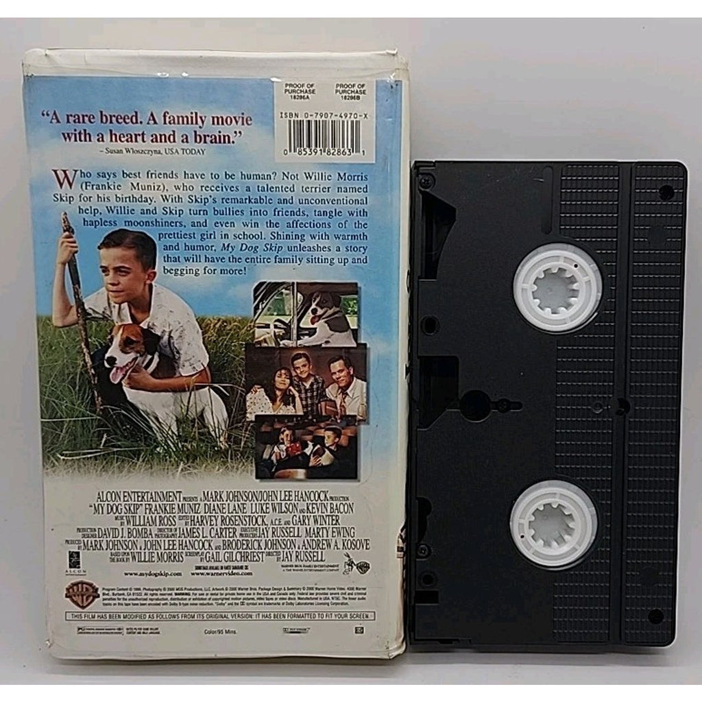 My Dog Skip (VHS, 2000, Clam Shell)