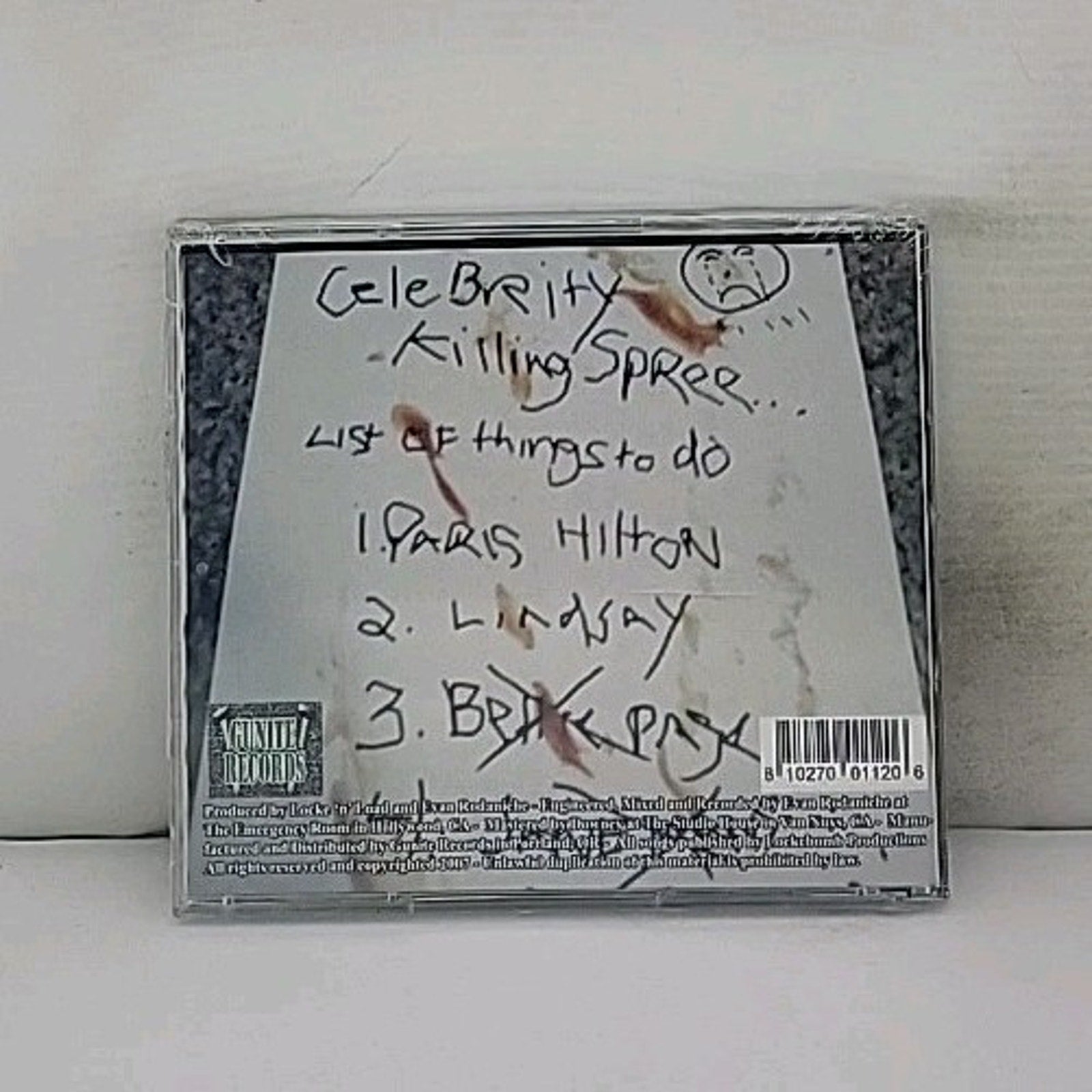 Locke 'N' Load - Celebrity Killing Spree CD *Brand New*
