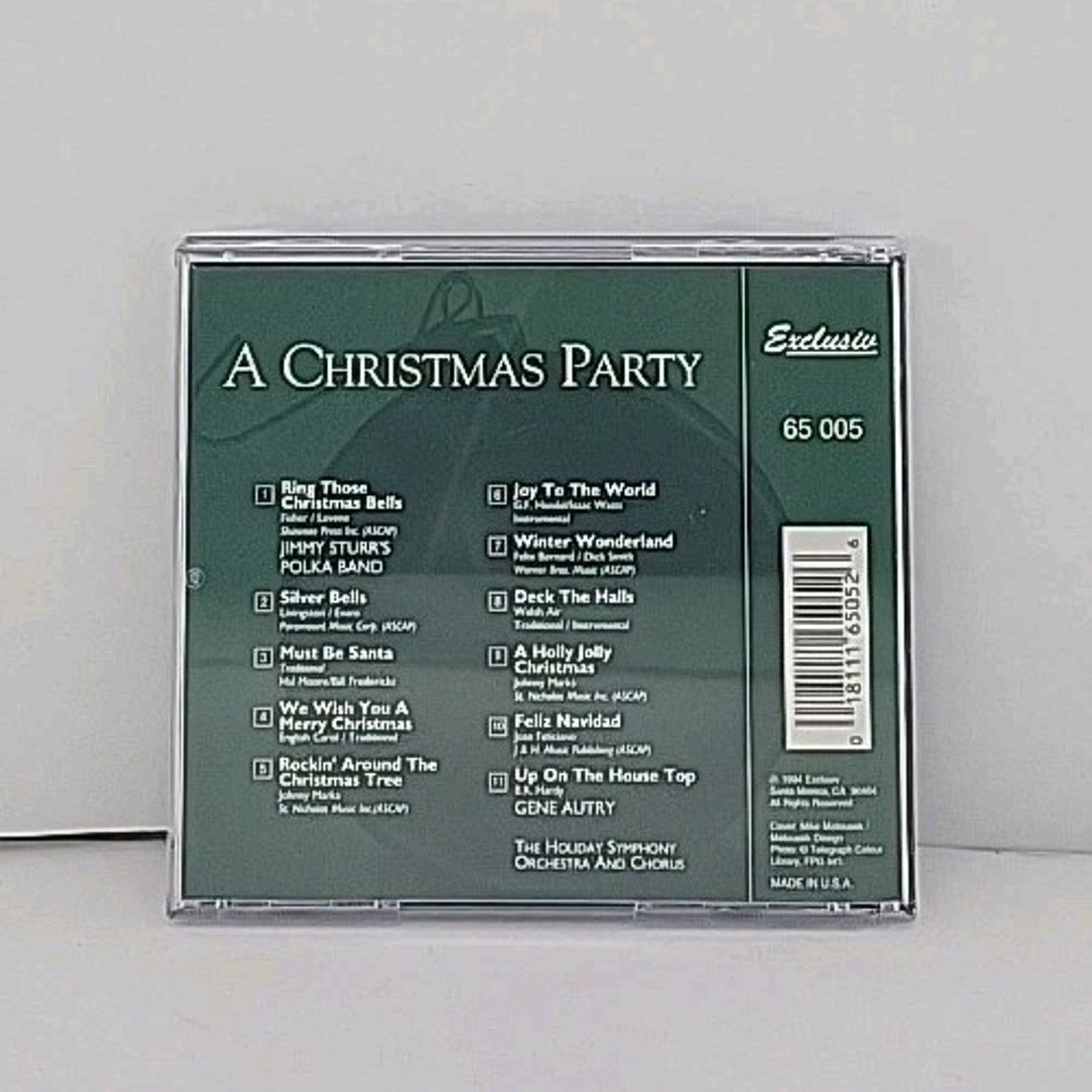 A Christmas Party - The Holiday Symphony Orchestra & Choruses CD