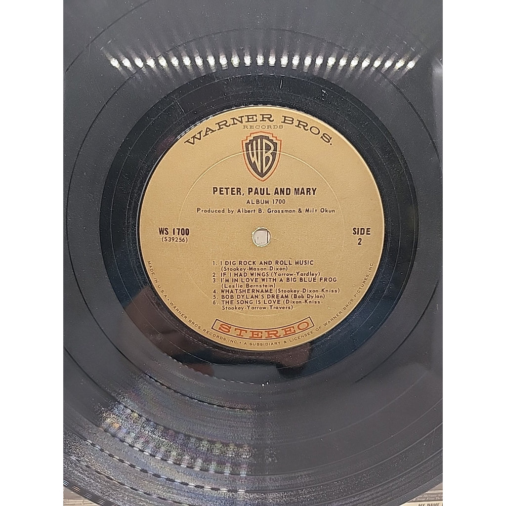 Peter, Paul And Mary: Album 1700 12'" 33 RPM LP (Record)