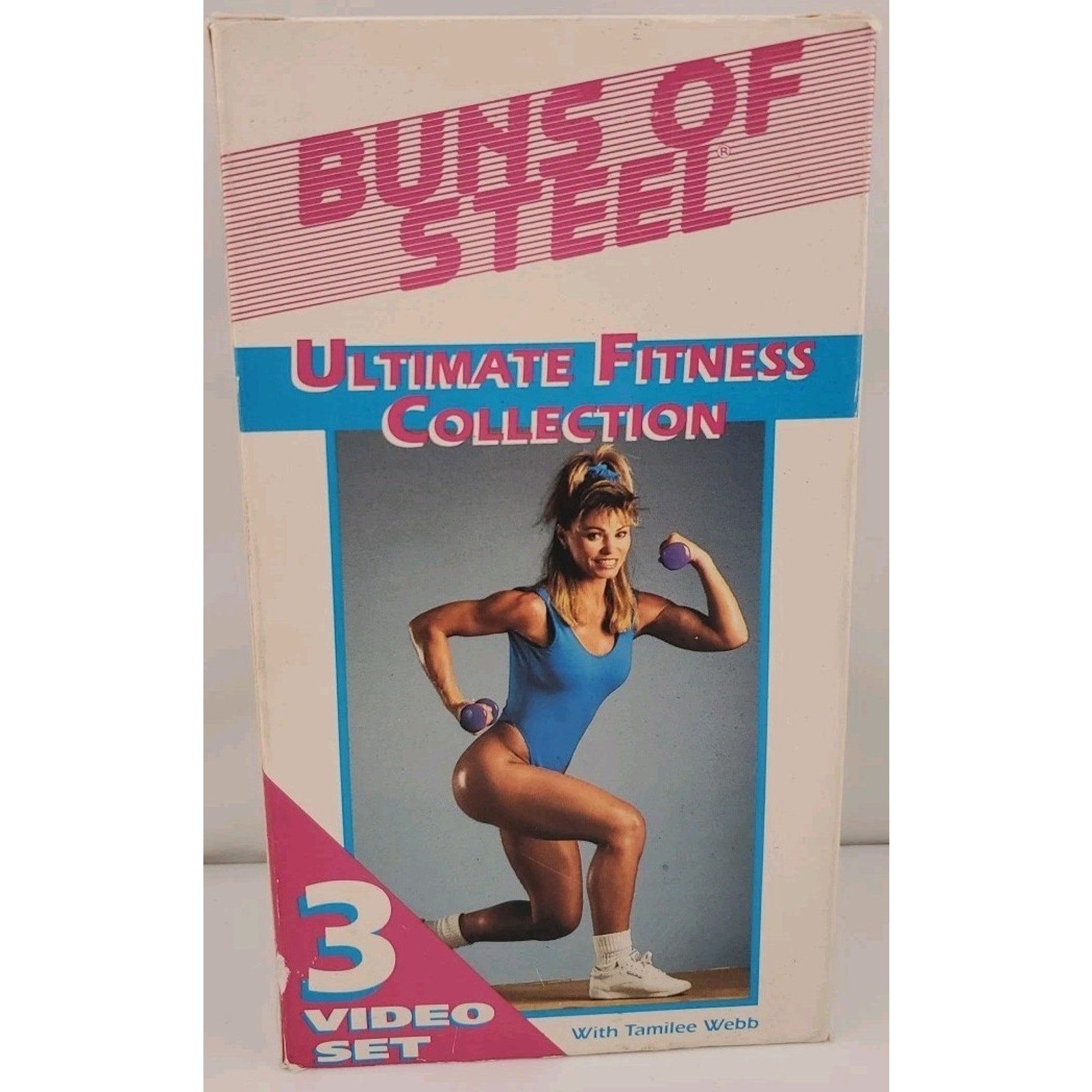 Buns of Steel - Ultimate Fitness Collection (VHS 1993) 3 Tape Set