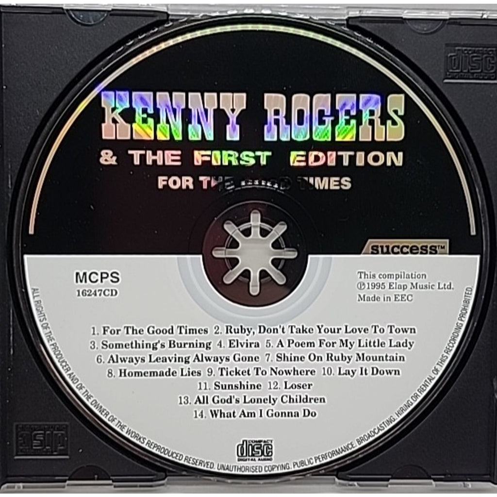 Kenny Rogers & First Edition For The Good Times (CD)