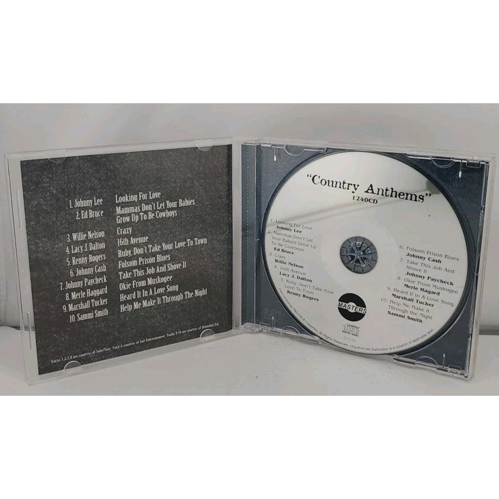 Country Anthems by Various (CD, 2001)