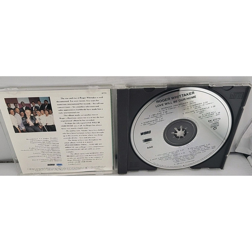 Roger Whittaker : Love Will Be Our Home CD