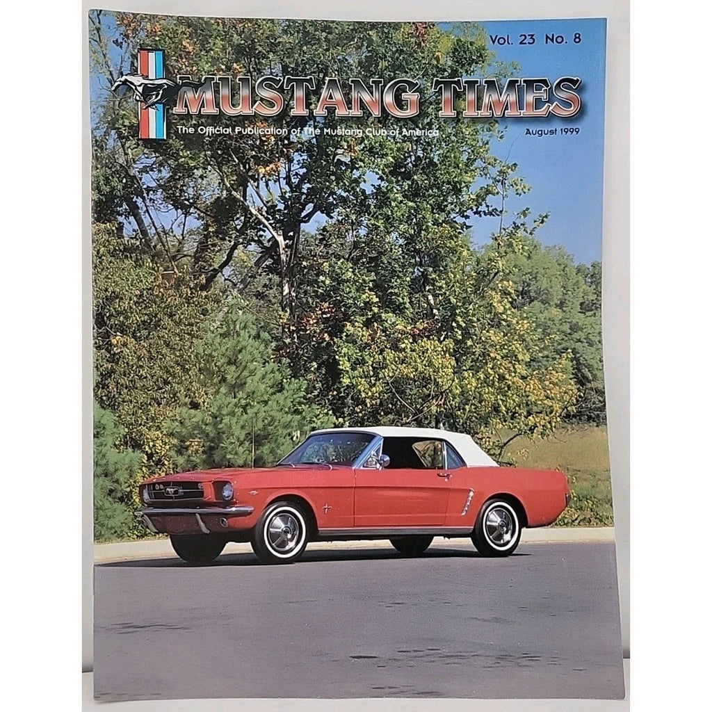 Mustang Times Magazine - August 1999 - Vol. 23 No. 8