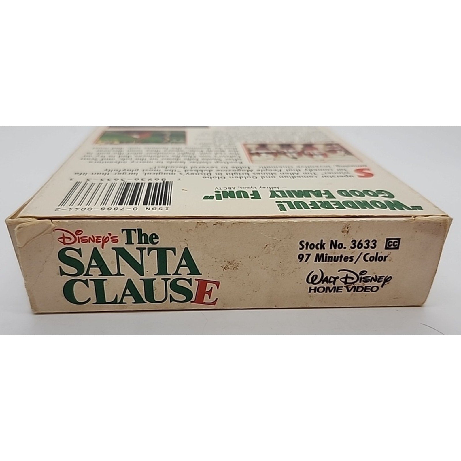 Disney's The Santa Clause Tim Allen (VHS)