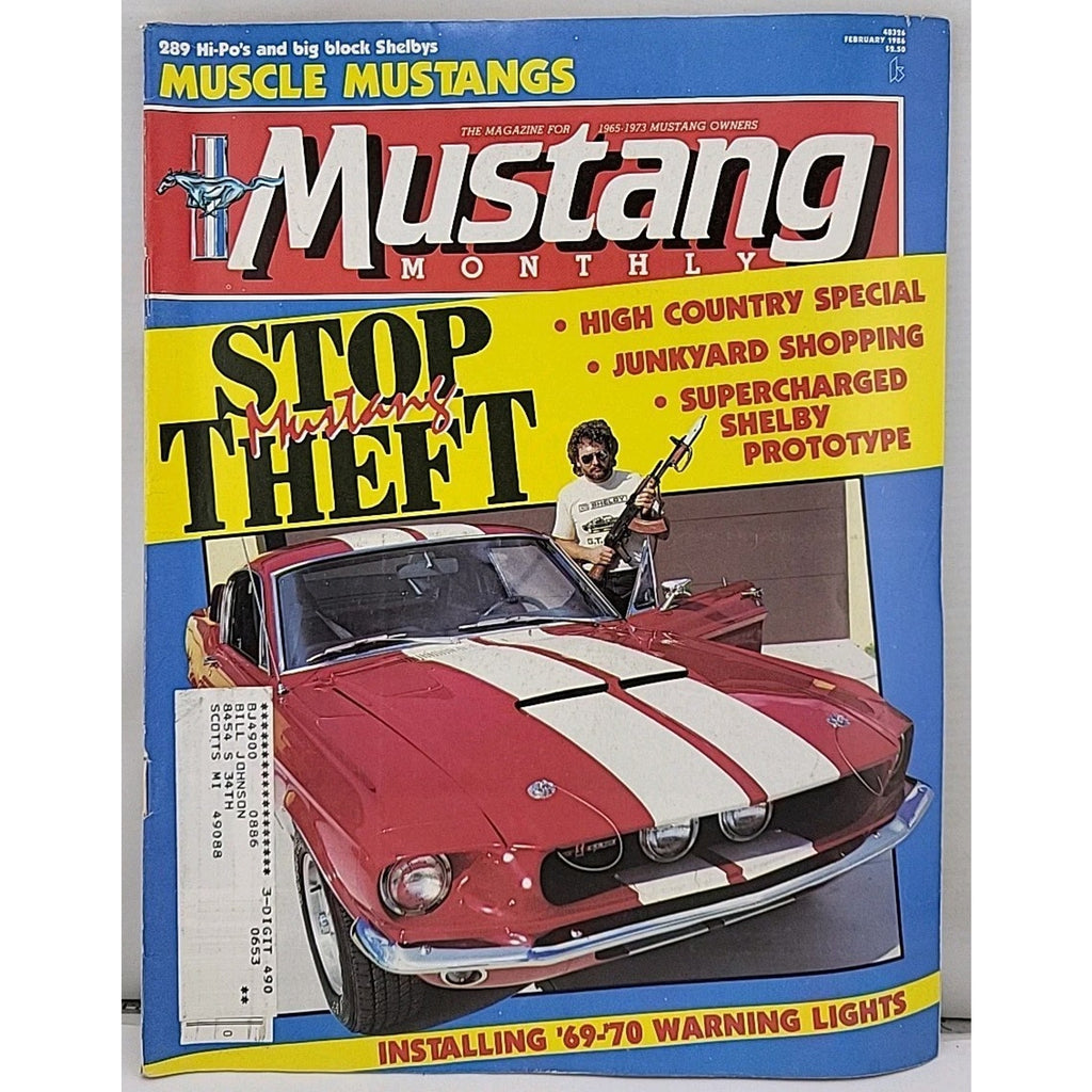Mustang Monthly Magazine - February 1986 - Volume 8 Number 12
