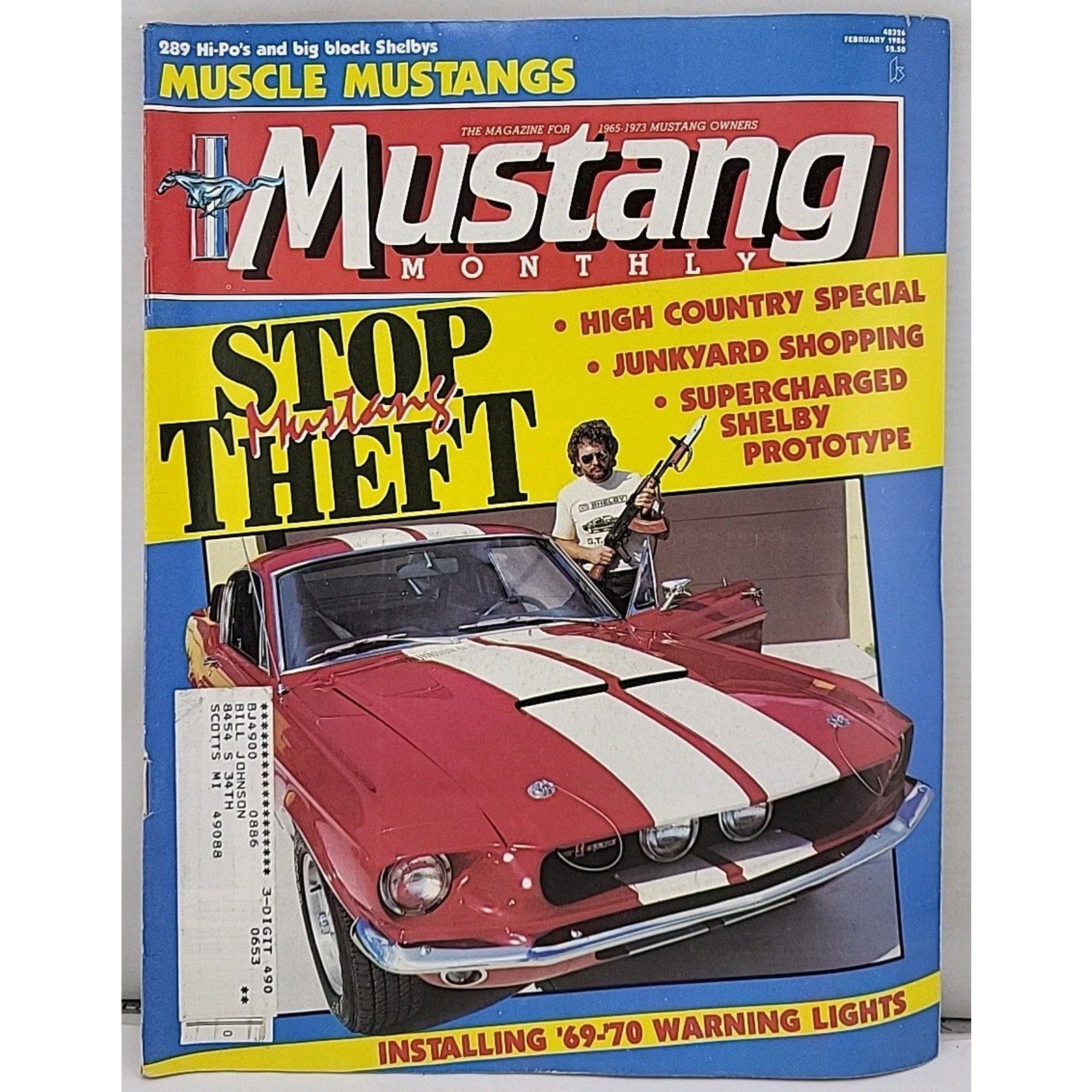 Mustang Monthly Magazine - February 1986 - Volume 8 Number 12