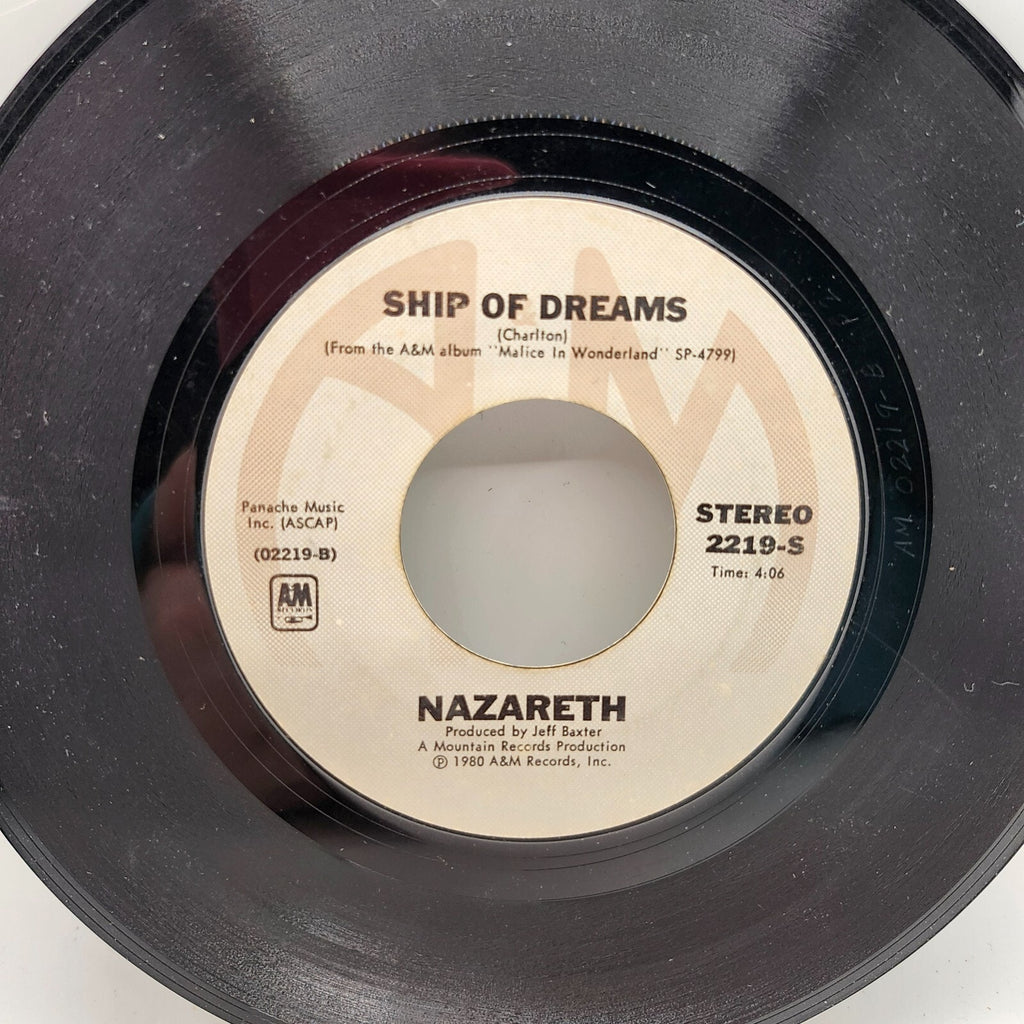 Ship of Dreams / Holiday (Mama Mama, Please) By Nazareth (Record) - 2219-S