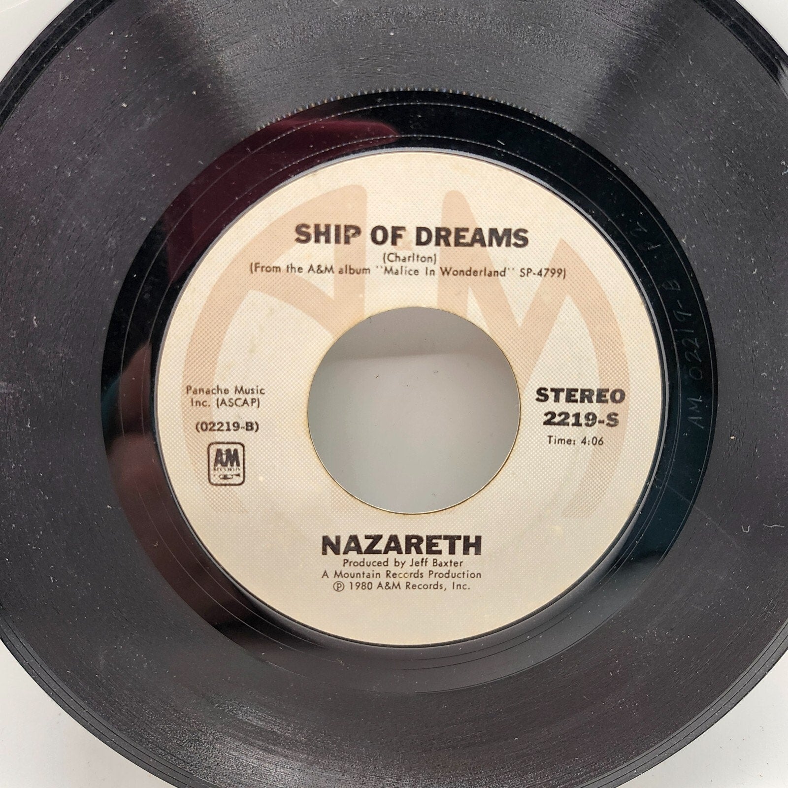Ship of Dreams / Holiday (Mama Mama, Please) By Nazareth (Record) - 2219-S