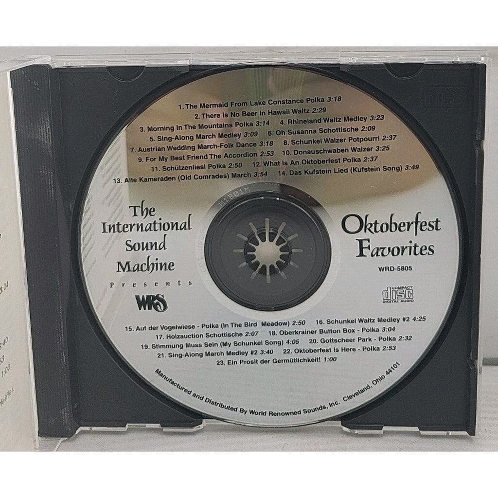 The International Sound Machine Presents Oktoberfest Favorites CD