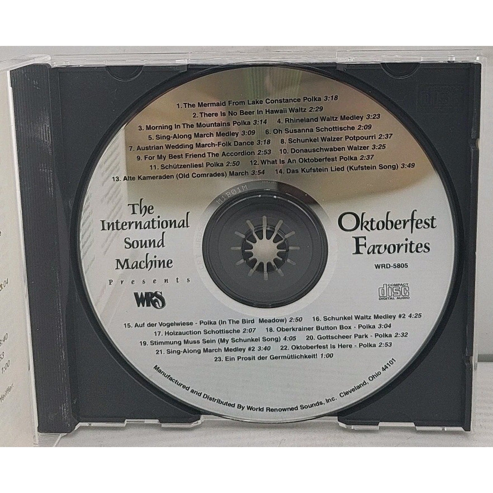The International Sound Machine Presents Oktoberfest Favorites CD