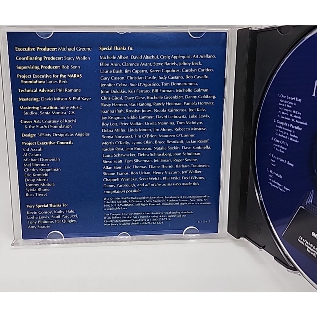 1996 Grammy Nominees by Various Artists (CD, Feb-1996, Sony Music...